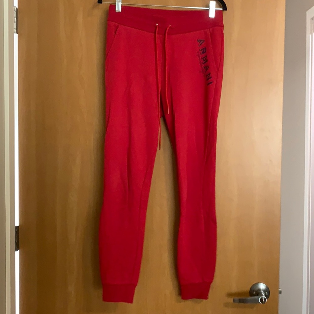 Red sweats size small barely worn